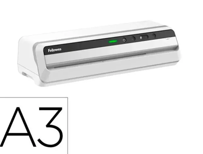 PLASTIFICADORA FELLOWES JUPITER LX A3 SISTEMA ANTIATASCO 6 RODILLOS HASTA 250 MICRAS