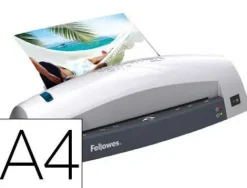 PLASTIFICADORA FELLOWES LUNAR A4 2 RODILLOS HASTA 125 MICRAS