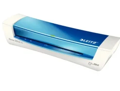 PLASTIFICADORA LEITZ ILAM HOME OFFICE DIN A4 2 RODILLOS HASTA 125 MC COLOR BLANCO/AZUL