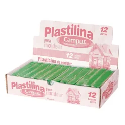 PLASTILINA CAMPUS MEDIANA 200GVERD.C