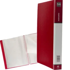 PLUS CARPETA 60 FUNDAS PLUS A4 RIGIDO ROJO OPACO MT60 RED MAK180694