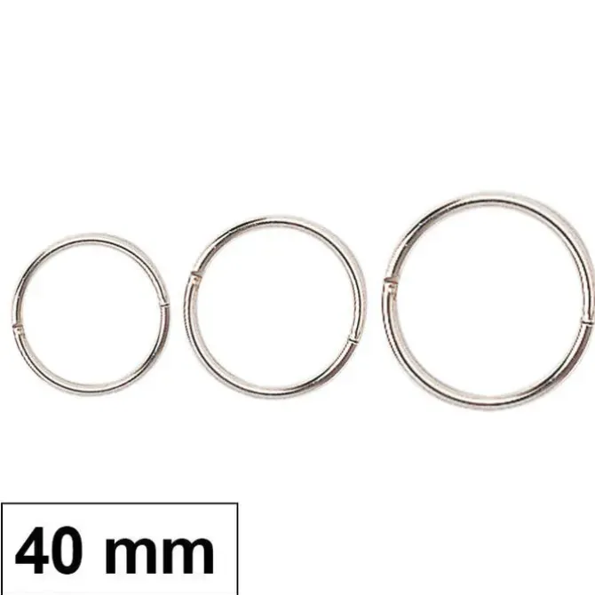 PLUS OFFICE ANILLAS METAL Nº5 40MM /25UD AS-5 MAK180304