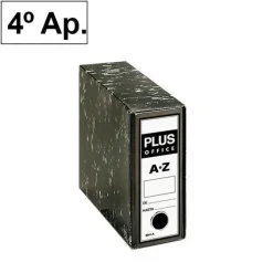 PLUS OFFICE ARCHIVADOR PLUS 4º APAIS. NEGRO FORRA 2041A MAK180090