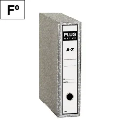 PLUS OFFICE ARCHIVADOR PLUS Fº NAT. GRIS FORRADO 4081 MAK180084
