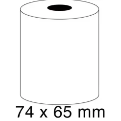 PLUS OFFICE BOBINA CALCULADORA ELECTRA 74X65X12 7465E1/746511 MAK028883