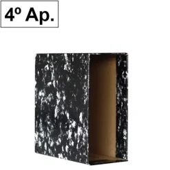 PLUS OFFICE CAJA ARCHIVADOR PLUS 4º APAIS. NEGRO 204 A MAK180094