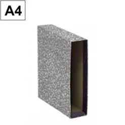 PLUS OFFICE CAJA ARCHIVADOR PLUS A4 GRIS 406 MAK180087