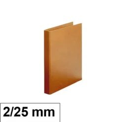 PLUS OFFICE CARPETA CUERO FORRADA MK 4º 2A/25 3361 MAK180151