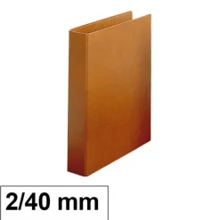 PLUS OFFICE CARPETA CUERO FORRADA MK Fº 2A/40 3373 MAK180153