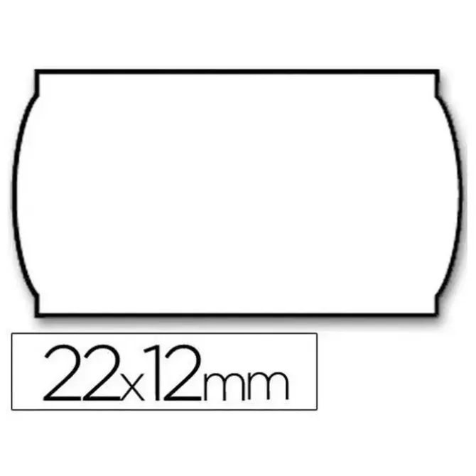 PLUS OFFICE ETIQUETA MAQUINA PVP EURS22X12 PVP EUR22X12 MAK075052