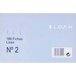 PLUS OFFICE FICHA CART.LISA Nº2 75X125 F-2L MAK035006