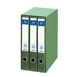 PLUS OFFICE MODULO 3 CARPETAS PLUS Fº VERDE 3000 VERDE MAK180079
