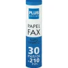 PLUS OFFICE PAPEL FAX PLUS TERMICO 210MMX30MX12 4103012 MAK001052
