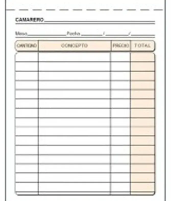 PLUS OFFICE TALONARIO 8º CAMAR TRIP. T589 T589/3 MAK035566