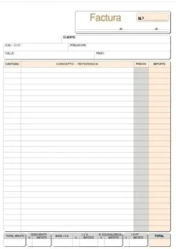 PLUS OFFICE TALONARIO F FACTURA N TRIP T93 T93 MAK035098