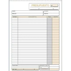 PLUS OFFICE TALONARIO F PRES.N DUP AUT T96 T96 MAK035101