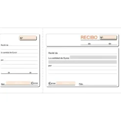 PLUS OFFICE TALONARIO MK RECIBOS 3 DE Fº MATRIZ T16 MAK001375