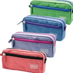 PORTATODO CAMPUS RECT. 2 CREM.JEANS