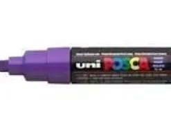 POSCA PC-8K VIOLETA PUNTA BISELADA TRAZO 8 MM REF. PC-8K0800