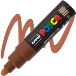 POSCA PC-7M MARRON 4,5-5,5MM