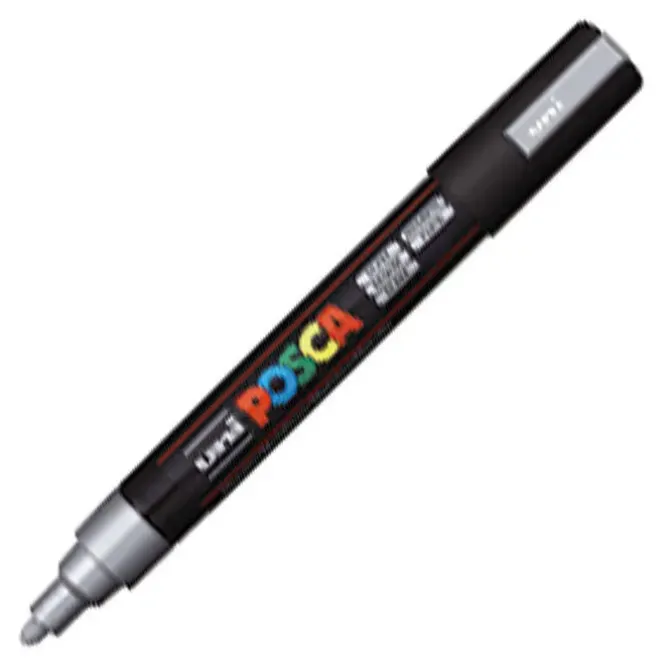 POSCA PC-5M PLATA PUNTA 1,8-2,5MM MAK119458