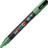 POSCA PC-3ML VERDE GLITTER 0,9-1,3MM