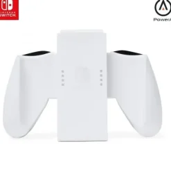 POWERA COMFORT GRIP JOY-CON PARA NINTENDO SWITCH - COLOR BLANCO
