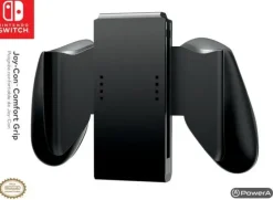 POWERA COMFORT GRIP JOY-CON PARA NINTENDO SWITCH - COLOR NEGRO