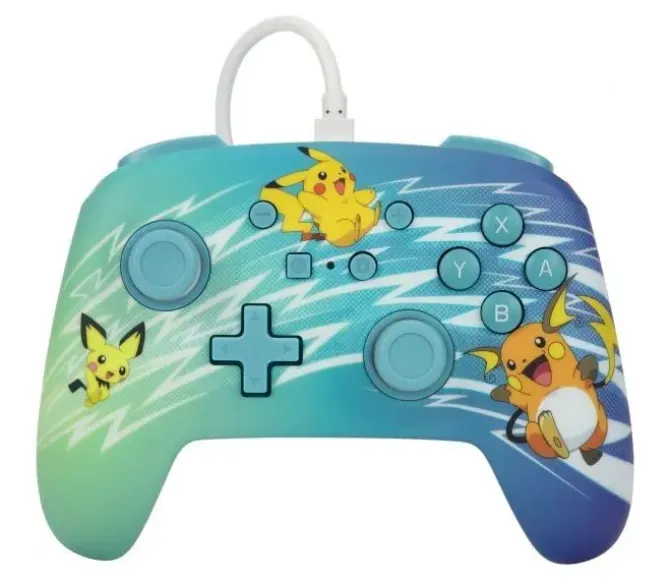 POWERA MANDO CON CABLE ENHANCED PARA NINTENDO SWITCH - PIKACHU EVOLUTION