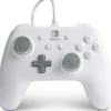 POWERA MANDO CON CABLE PARA NINTENDO SWITCH - COLOR BLANCO