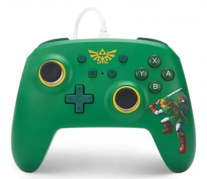 POWERA MANDO CON CABLE PARA NINTENDO SWITCH - HYRULE DEFENDER