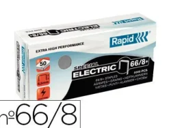 RAPID C.5000 GRAPAS PARA GRAPADORAS ELECTICAS 66/8 GALVANIZADA REF 24867900 CS77821 2486800