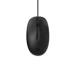 RATON HP 128 LASER 3 BOTONES 1200 DPI USB-A LONGITUD CABLE 180 CM COLOR NEGRO