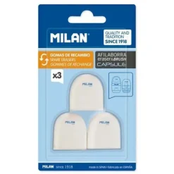 RECAMBIO 3 GOMAS AFILABORRAS CAPSULE