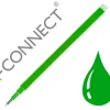 RECAMBIO BOLIGRAFO Q-CONNECT RETRACTIL KF11060 BORRABLE VERDE CAJA DE 3 UNIDADES