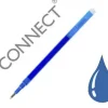RECAMBIO BOLIGRAFO Q-CONNECT RETRACTIL KF11058 BORRABLE AZUL CAJA DE 3 UNIDADES
