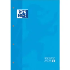 RECAMBIO OXFORD A4+ 80H CN5 TURQUESA