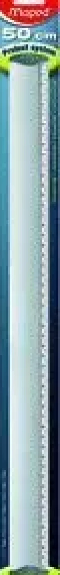 REGLA PLANA ALUMINIO 50CM BLISTER