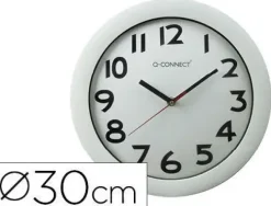 RELOJ PARED CROMADO 30 CM 22366