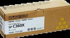 RICOH AFICIO SP-C361 AMARILLO CARTUCHO DE TONER ORIGINAL - 408253/SPC360X