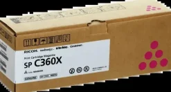 RICOH AFICIO SP-C361 MAGENTA CARTUCHO DE TONER ORIGINAL - 408252/SPC360X