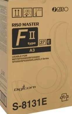 RISO S8131E ROLLO DE TRANSFERENCIA TERMICA ORIGINAL MAESTRO A3, Z-TIPO 37, PU=2