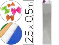 ROL.CREPE ALUM.PLATA 0,50X2,50 PAPEL PINOCHO CS35745