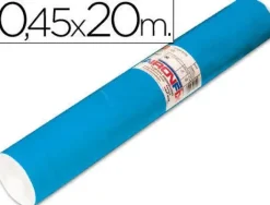 ROLLO ADHESIVO AIRONFIX UNICOLOR AZUL MATE MEDIO 67014-ROLLO DE 20 MT