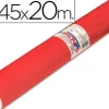 ROLLO ADHESIVO AIRONFIX UNICOLOR ROJO MATE CLARO 67151-ROLLO DE 20 MT