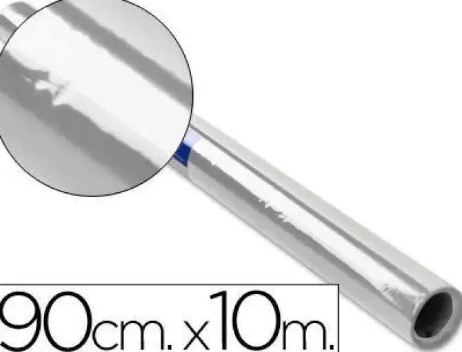 ROLLO PAPEL CELOFAN INCOLORO 0.90X10 MT 30 GRAMOS