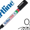 ROTULADOR ARTLINE MARCADOR PERMANENTE EK-700 NEGRO -PUNTA REDONDA 0.7 MM -PAPEL METAL Y CRISTAL