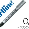 ROTULADOR ARTLINE MARCADOR PERMANENTE TINTA METALICA EK-999 PLATA -PUNTA REDONDA 0.8 MM