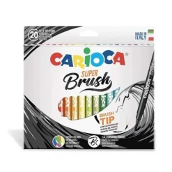 ROTULADOR CARIOCA PINCEL 20U 125018