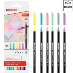 ROTULADOR EDDING 1200 PASTEL/6U